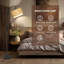 Lampe sur pied en rotin Kashaan-347243878