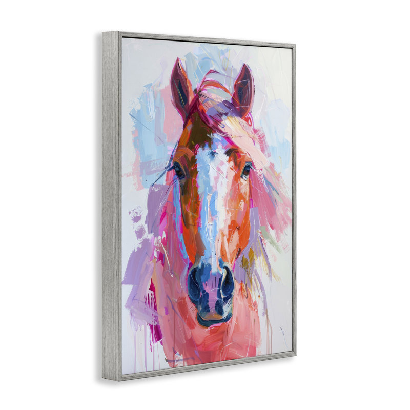 «Sunset Horse Visage», estampe numérique par Petal Prints Design, Estampe numérique Farmhouse, H 30 po x l 20 po