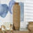 Brown Seagrass Handmade Slim Woven Tall Decorative Vase-823672715
