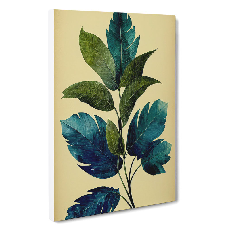 An Amazing Leaves - Wrapped Canvas Print, 50cm H x 35cm W x 3cm D