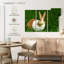 Lapin mangeant une feuille-2007288260