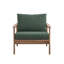 Fauteuil club en bois d'acacia massif Lyon-1042622355