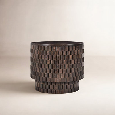 Abshire 25" Solid Wood End Table