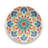 Bettina Desert Rio Planta Salad Plate - Multicolor - 8.5"