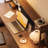 Nut-brown Rectangular Solid Wood writing desk-118331840