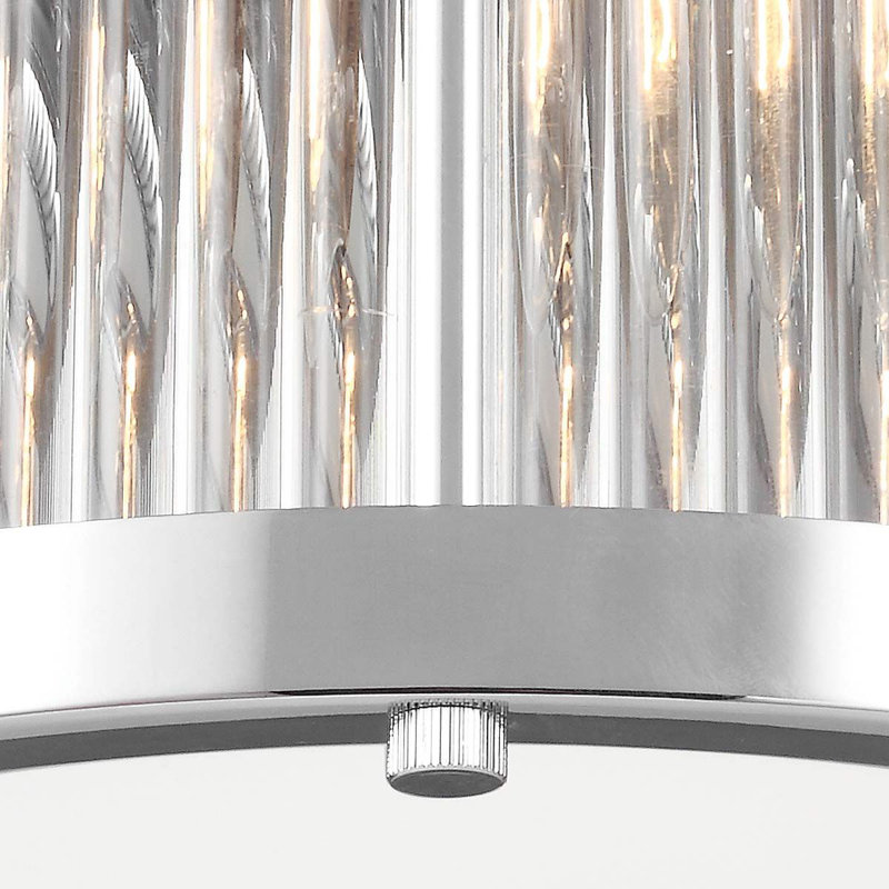 Bedfordshire Glass Flush Mount