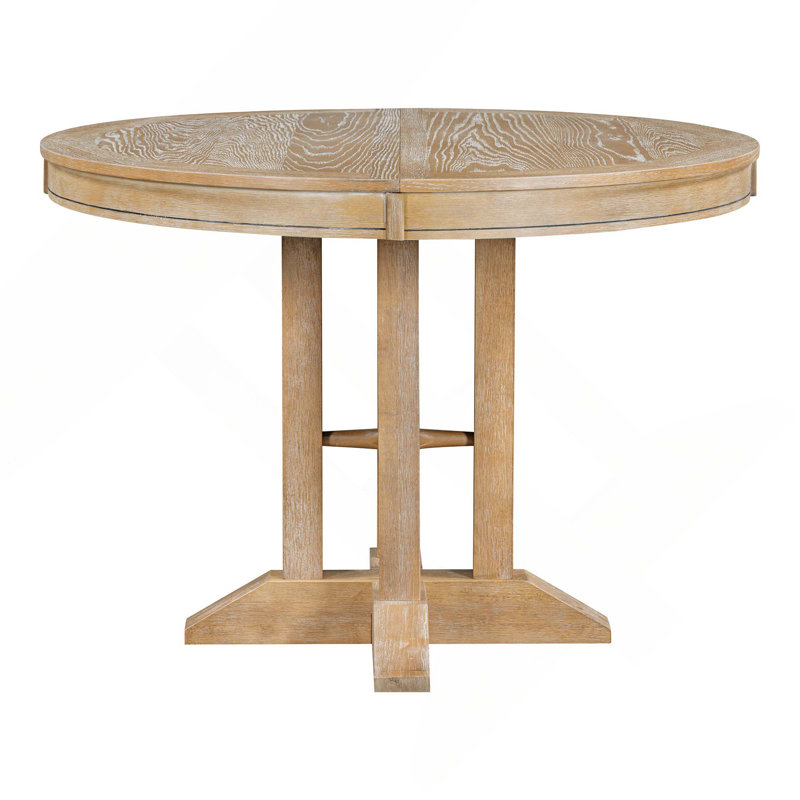 Table de salle à manger extensible Farmhouse, Bois naturel