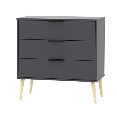 Fully Assembled Euart 3 Drawer Chest