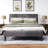 Linen Fabric Bed Frame-358703350-367386925