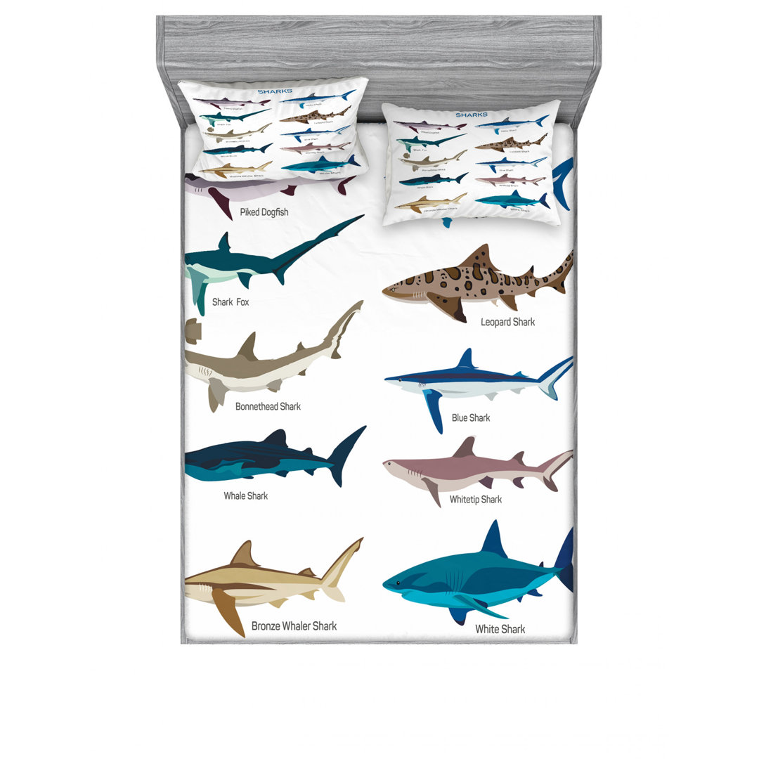 Microfiber Sheet Set Ambesonne 