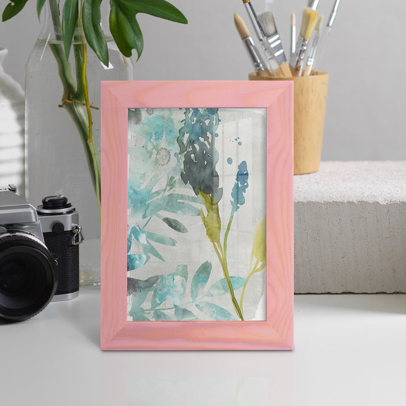 «Flower Layers I», impression sur papier, L 4 po x H 6 po x P 1 po, Rose
