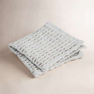 Waffle Cotton Washcloth Set
