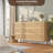 Rattan 7 Drawer Dressers for Bedroom, Tall Dresser with Deep Drawers-145544136