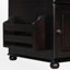 Table d'appoint à plateau rabattable avec ports USB, un tiroir multifonctionnel avec porte-gobelets-2095921270
