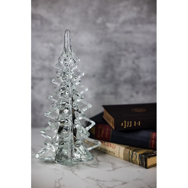 Badash Mouth Blown Art Glass Christmas Tree