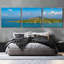 «Magens Bay St Thomas USVI» par Epic Portfolio, art mural en verre acrylique 3 pièces-101627033