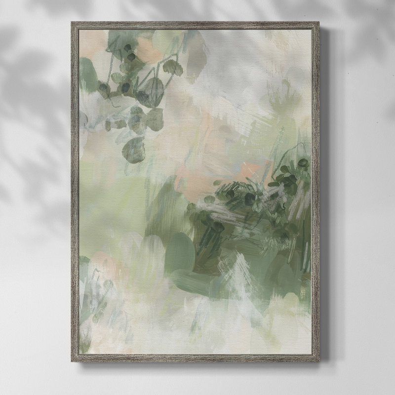 «Lillypond Dream II», reproduction encadrée - bois massif, H 11 po x l 9 po