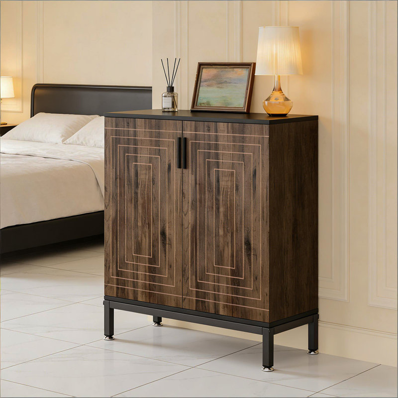 Armoire de vestibule, armoire à chaussures, armoire de rangement de style moderne