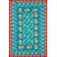 Tapis tissé à motif de fleurs Modern-1703087838