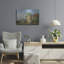 Art mural en métal luxueux «Seacove Cottage» par Nicky Boehme, 24 po x 16 po-117052036