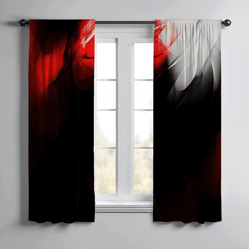 Window Curtains, 56" W x 78" L