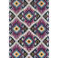Tapis mauve / jaune / noir Brenner-26967077