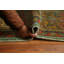 Tapis en laine patiné Tabriz Persian