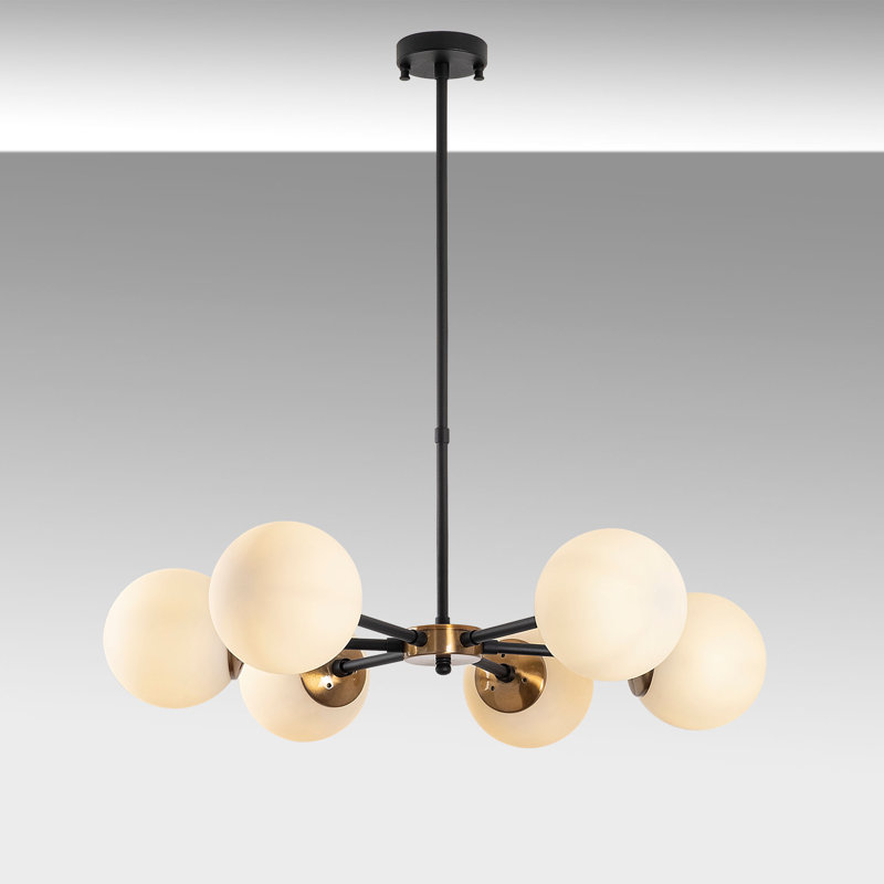 Lustre sphérique 6 lumières Spoutnik