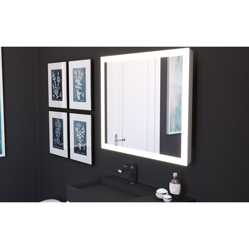 Jozefina Voice Activated Illuminated Dimmable Smart Led Vanity Mirror