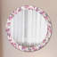 Huldar Glass Flat Wall Mirror