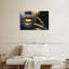 Impression sur toile Grunge Gold-1899535815