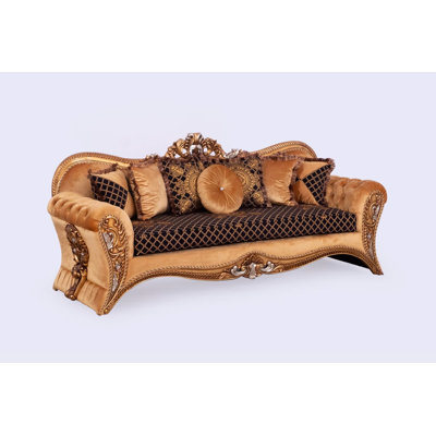 New Emperador II Upholstered 98'' Sofa
