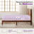 Mid Century Solid Wood Platform Queen Bed Frame With Wood Slat Support, Brown-645595762-645595763