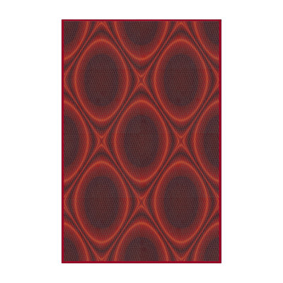 Tapis de zone verte à motif
