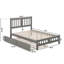 Lit plateforme en bois massif Anakin avec lit gigogne assorti-63783808-63783811