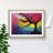 XH1022-7241X Pure Tree In Colour Abstract - Single Picture Frame Print-897658332-897658305