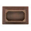 Table basse empilable à 3 niveaux avec placage en bois véritable, centre de table rectangulaire moderne avec bords arrondis pour le salon-290875275
