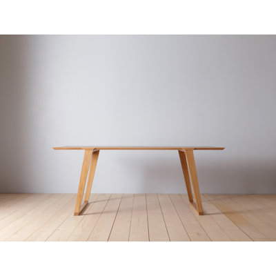 Isometric Oak Dining Table