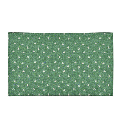 Tapis de lapin vert lapin