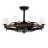 Caiden Chandelier Ceiling Fan with Remote & DC Motor (Bulb Not Included)