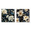 Grateron - Ensemble de 2 collages carrés floraux-101849679-101849673