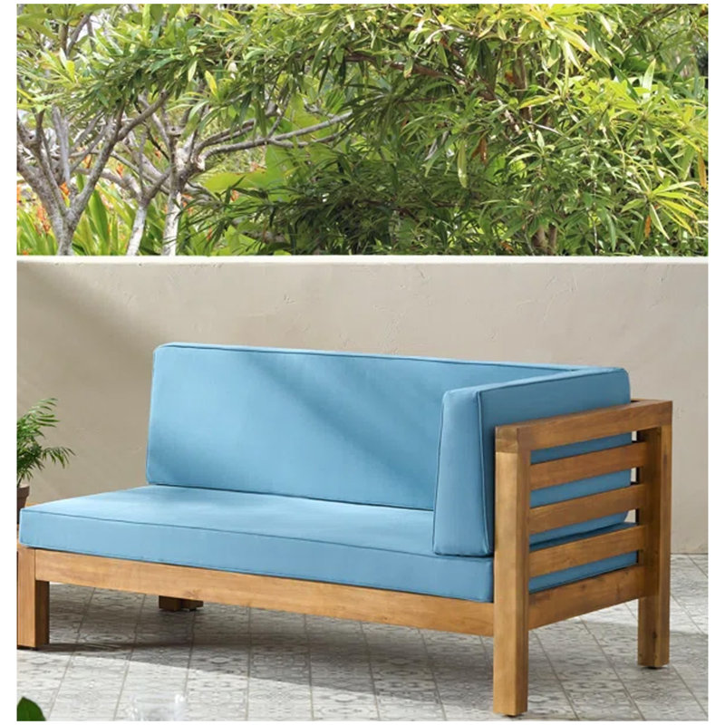 OANA CORNER BENCH-R, BLUE