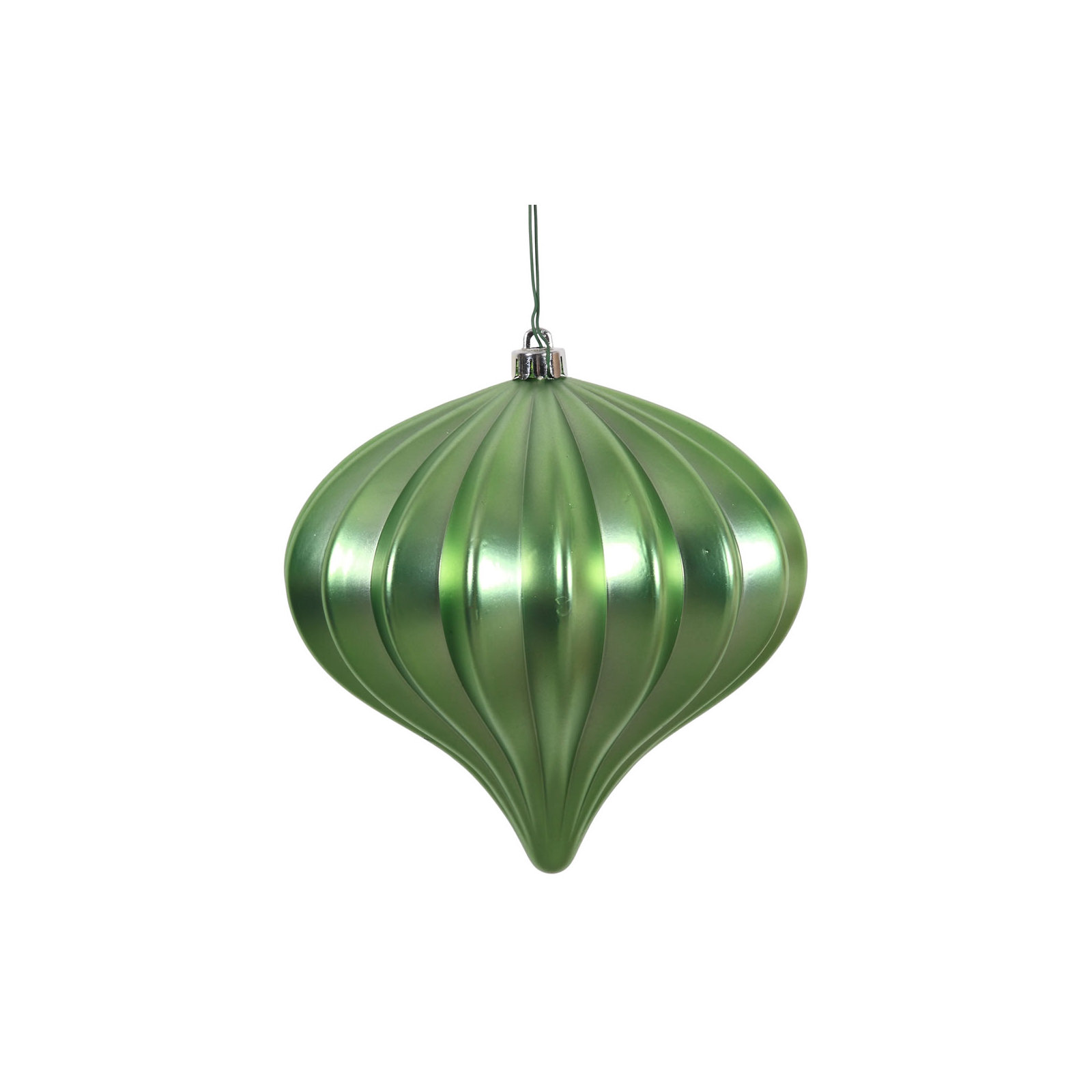 5.7" Onion Christmas Ornament UV, Celadon