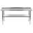 60'' W Stainless Steel Top Workbench