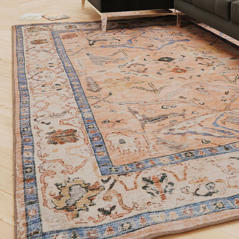 Vintage Look Area Rug, Rectangle 240 x 330 cm
