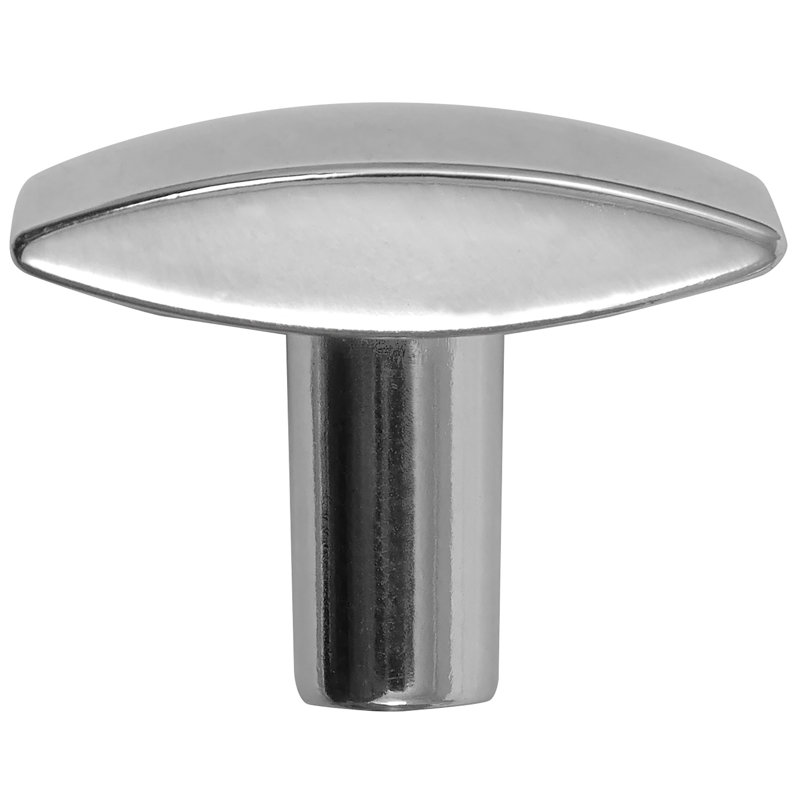 Savanna Square Knob, Polished Chrome