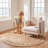 Casas Natural Fiber Flat Weave Jute Solid Color Rug-479736016