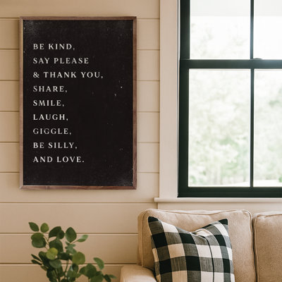 Rectangle Print on Wood