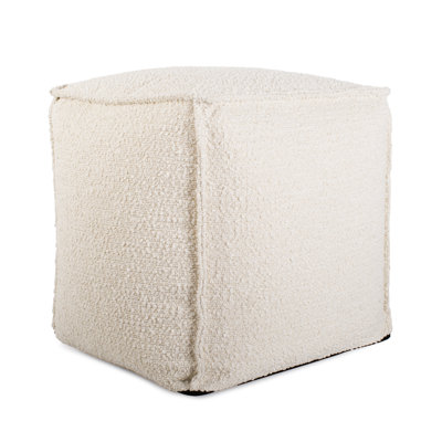 Pouf carré de 20 po de largeur