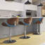 Tabouret de bar moderne pivotant rembourré Marana-1085072058